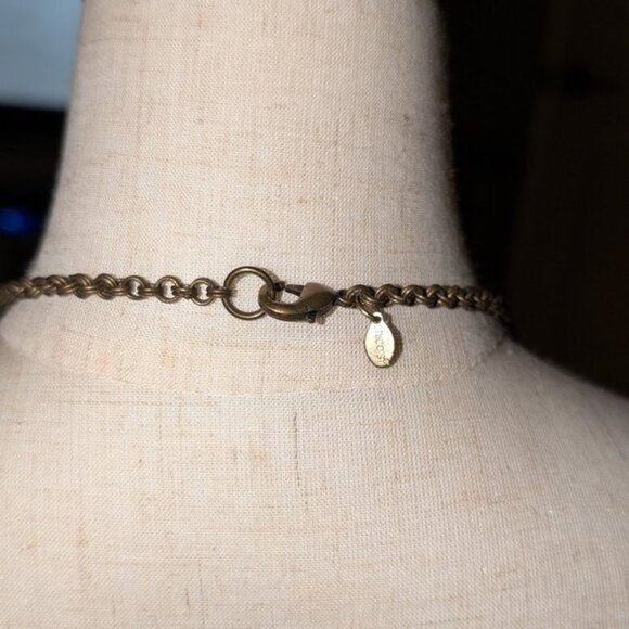 Chico's Boho Long Textured Beaded Beads Indian Asian Inspired 36" Necklace Retro - Picture 5 of 6